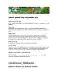 Safer Brand 5105 Instructions / Assembly