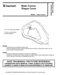 Beckett WC18 Use and Care Manual