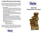 Alpine WCT726 Instructions / Assembly
