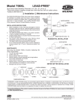 Zurn-Wilkins 34UFX34F-700XL Installation Guide
