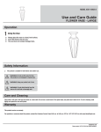 none DS-15958-A Use and Care Manual