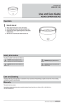 none DS-11440-C Use and Care Manual