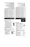 Orbit 55070 Instructions / Assembly