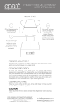 Epare EPSPM007 Instructions / Assembly