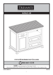 Tresanti KI5621-48-PO22 Instructions / Assembly