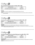 Culligan CULLIGAN-1000R-D Instructions / Assembly