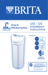 Brita WFUSS-120 Instructions / Assembly