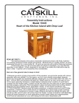 Catskill Craftsmen 15445 Instructions / Assembly