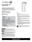 Culligan CULLIGAN-HD-950 Instructions / Assembly