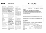 Astracast AS-US20RHUSSK Installation Guide