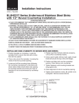 Elkay ELUH2317 Installation Guide