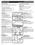 Elkay K125224 Installation Guide