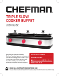 Chefman RJ15-25-TR Use and Care Manual