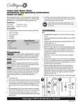 Culligan CULLIGAN-US-600 Instructions / Assembly