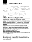 Elkay ECUFS2915ACH Installation Guide