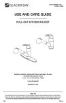 Glacier Bay 67385-1101 Installation Guide