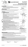Glacier Bay HDG2VS4 Instructions / Assembly