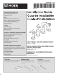 MOEN S713ORB Installation Guide