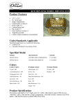 JSG Oceana 009-009-010 Installation Guide