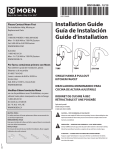 MOEN 7294ORB Installation Guide