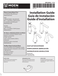 MOEN S3947SRS Installation Guide