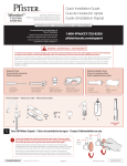 Pfister GT529-WHC Installation Guide