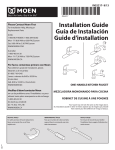 MOEN CA87484SRS Installation Guide