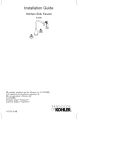 KOHLER K-7779-K-CP Installation Guide