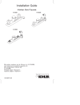 KOHLER K-15251-4-CP Installation Guide