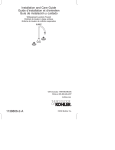 KOHLER K-8207-K-CP Installation Guide