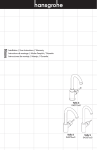 Hansgrohe 04217920 Instructions / Assembly