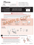 Pfister GT72-SMSS Installation Guide
