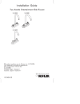 KOHLER K-15275-4-CP Installation Guide