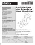 MOEN S612 Installation Guide