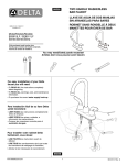 Delta B28910LF Installation Guide