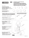 Delta 9192-RB-DST Installation Guide