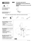 Delta 2171LF-WBHHDF Installation Guide