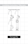 Hansgrohe 04302800 Instructions / Assembly