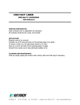 Con-Tact 04F-C6421-06 Use and Care Manual