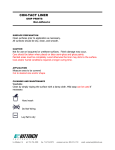 Con-Tact 08F-C8A34-04 Use and Care Manual