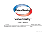 ValveSentry ValveSentry Device Instructions / Assembly