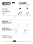 Delta 72175 Instructions / Assembly