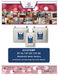 Eccotemp ET-32 Instructions / Assembly