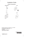 KOHLER K-349-G Installation Guide