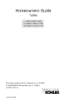 KOHLER GP84995 Instructions / Assembly