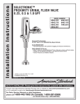 American Standard 6063051.002 Installation Guide