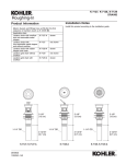 KOHLER K-7127-2BZ Installation Guide