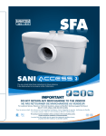 Saniflo 082 Installation Guide