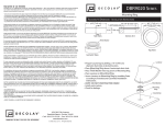 DECOLAV 9020-SN Instructions / Assembly