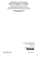 KOHLER K-T98006-4-G Installation Guide